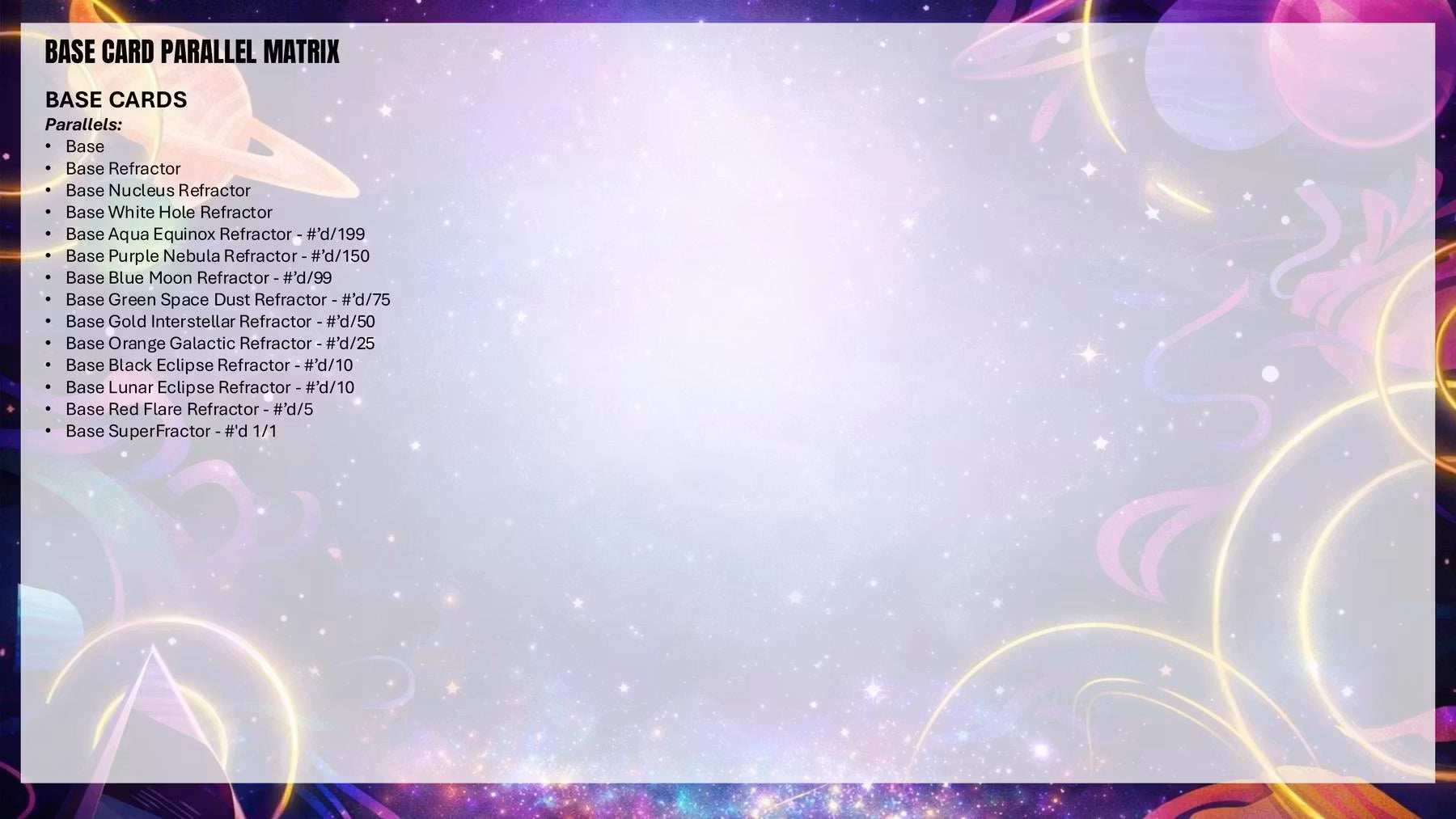 RANDOM DIVISIONS - 2025 Topps Chrome Cosmic Football Hobby Box (1 BOX) Group Break #CC2 - RANDOM DIVISIONS