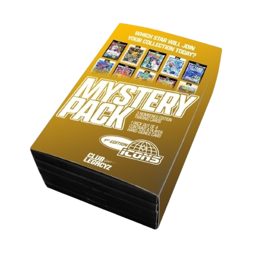 2025 Club Legacyz Icons Soccer First Edition Hobby Box
