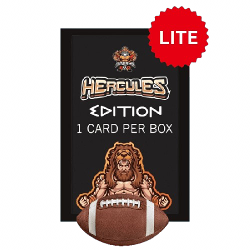 STASH OR PASS - BoG Repack Hercules Lite Edition Football (FULL CASE / 10 BOX) Group Break #LITE89